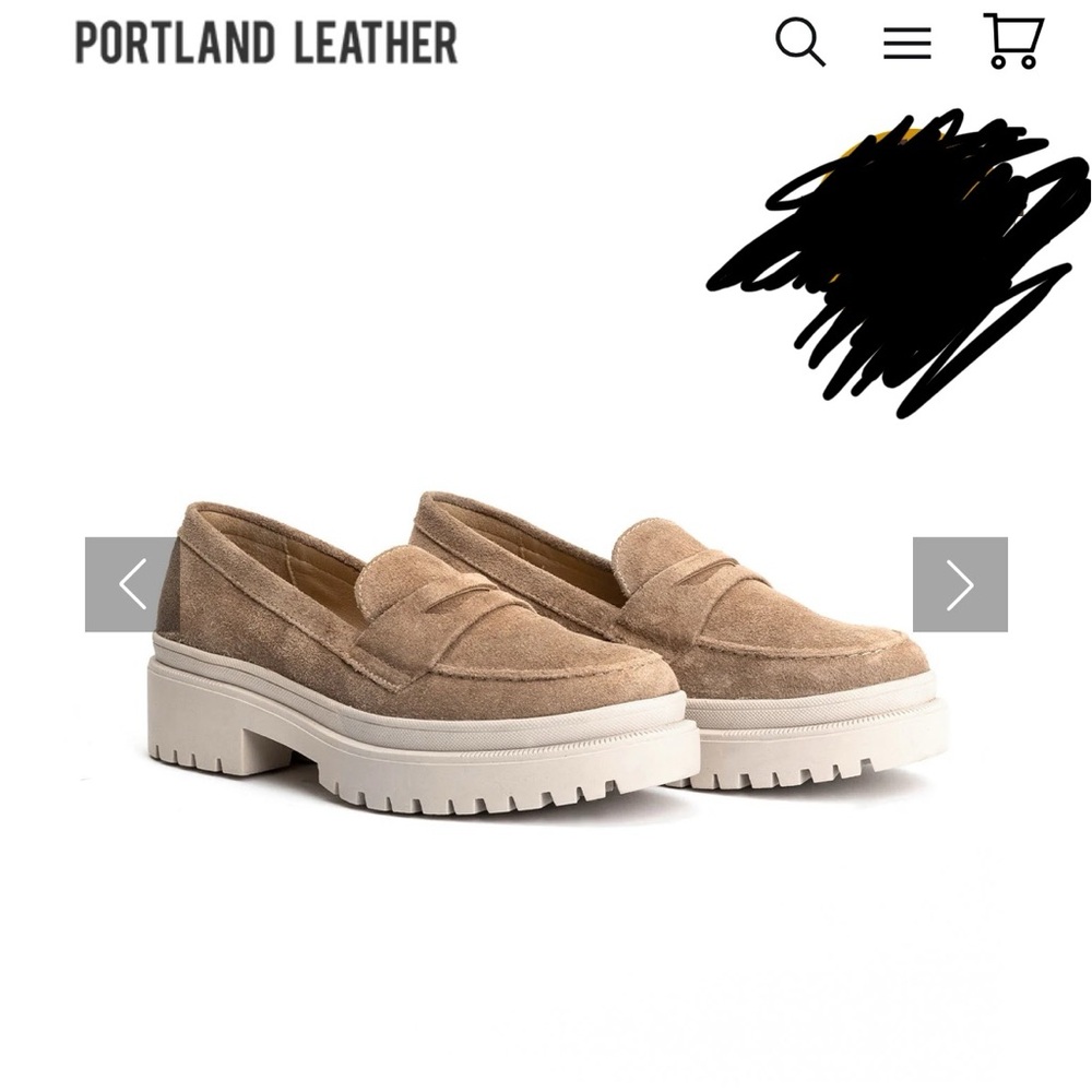 Portland Leather- Patina Zoe Chunky Loafer